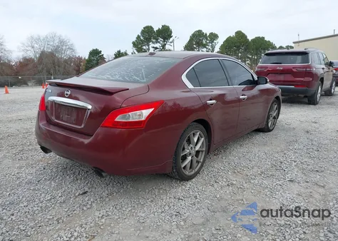 2010 Nissan Maxima 3.5 Sv from USA, damaged, VIN 1N4AA5AP8AC823159